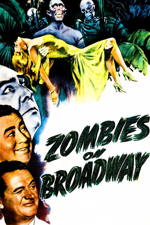 Zombies on Broadway poster