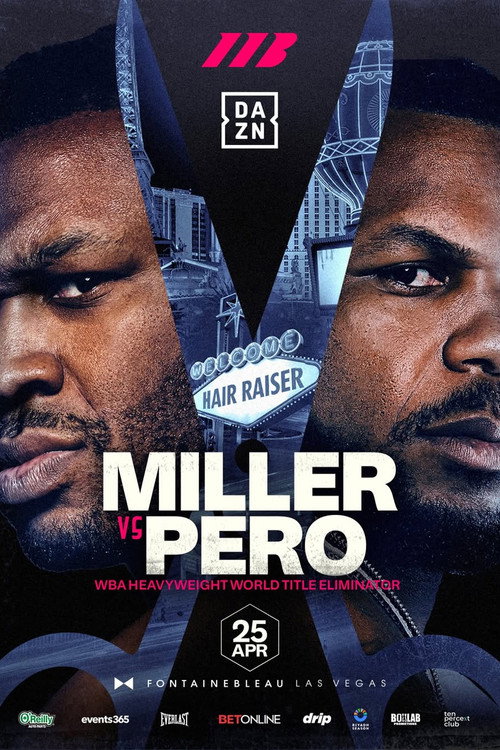 Jarrell Miller vs. Lenier Pero poster