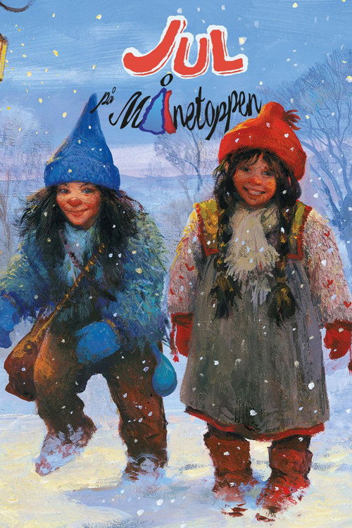Jul på Månetoppen poster