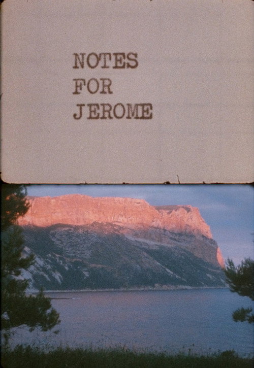 Notes for Jerome poster