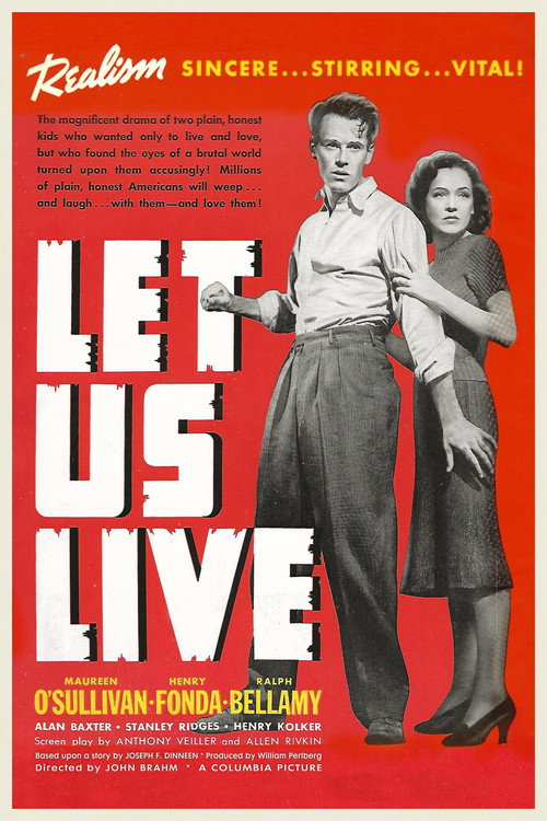 Let Us Live poster