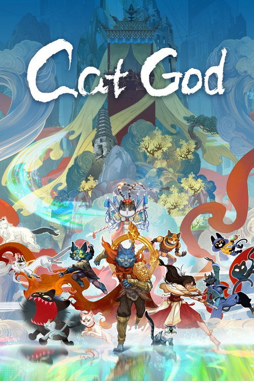 Cat God poster