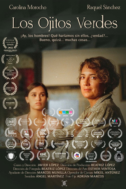 Los ojitos verdes poster