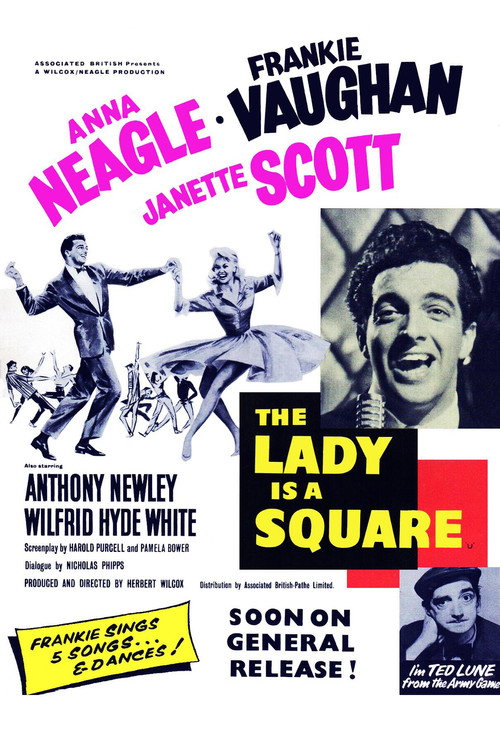The Lady is a Square poster