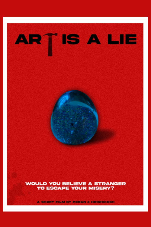 Art is a LIE poster