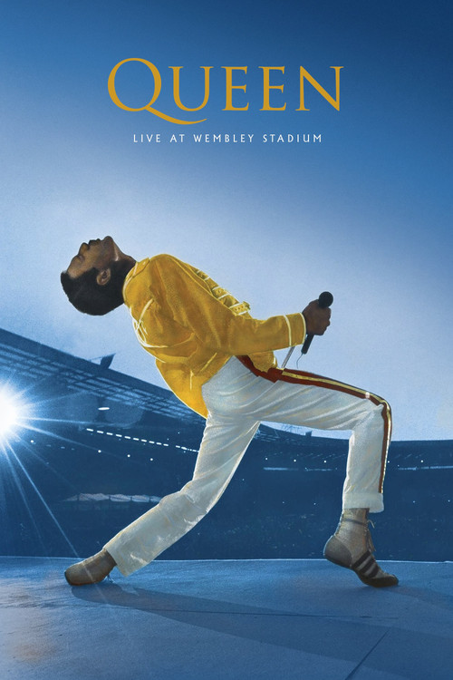 Queen: Live at Wembley Stadium poster