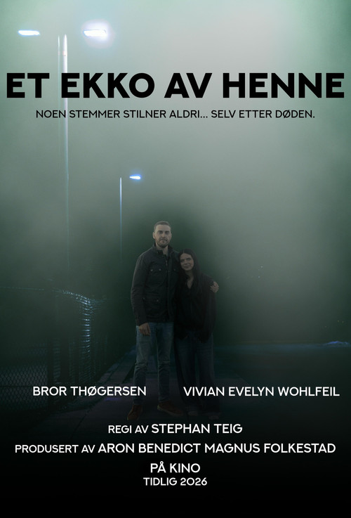 An echo of her voice poster