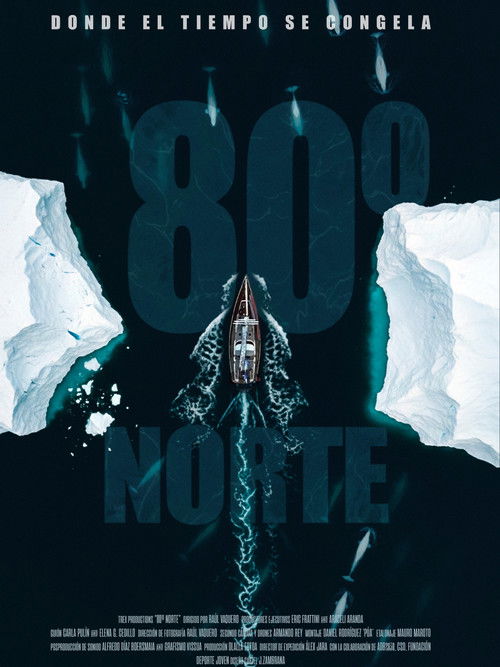 80º Norte, donde el tiempo se congela poster