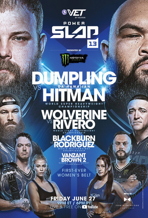 Power Slap 13: Dumpling vs. Da Hawaiian Hitman poster