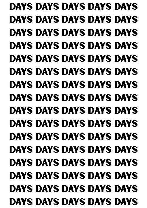 Days poster