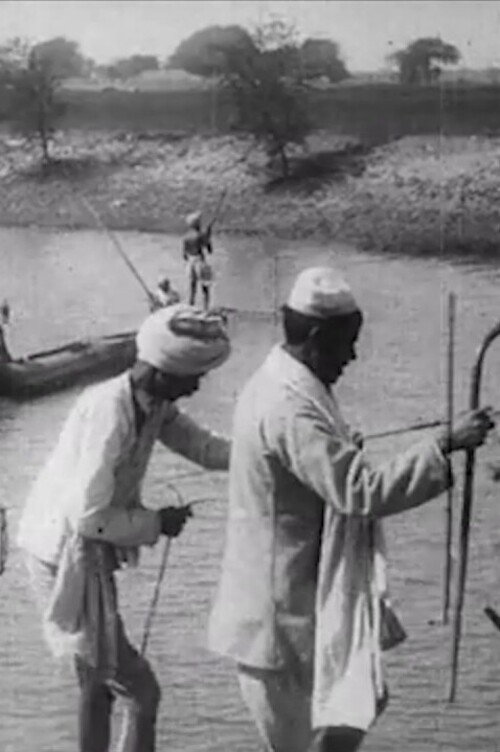 A Fishing Party With the Maharajah of Kapurthala, India poster