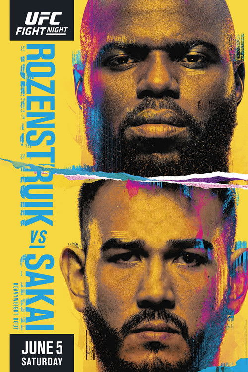 UFC Fight Night 189: Rozenstruik vs. Sakai poster