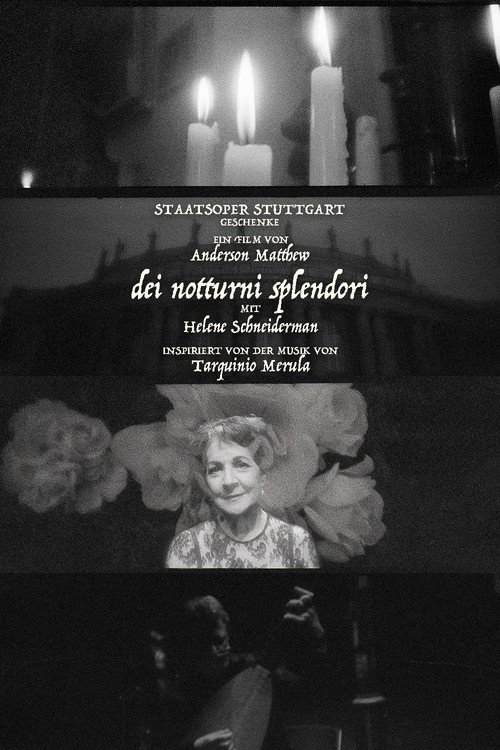 dei notturni splendori poster