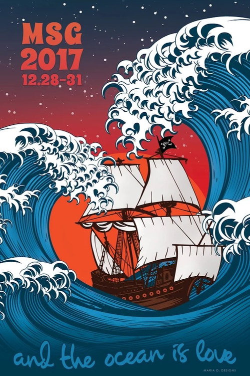 Phish 2017-12-31 Madison Square Garden, New York, NY poster
