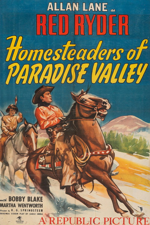 Homesteaders of Paradise Valley poster