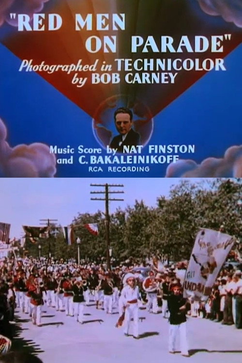 Red Men on Parade poster