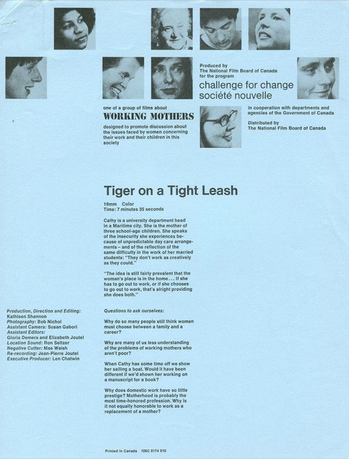 Tiger on a Tight Leash poster