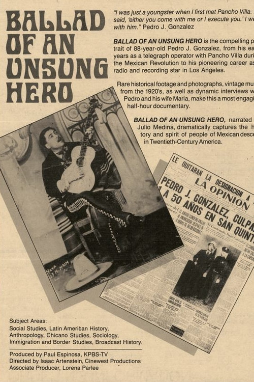 Ballad of an Unsung Hero poster