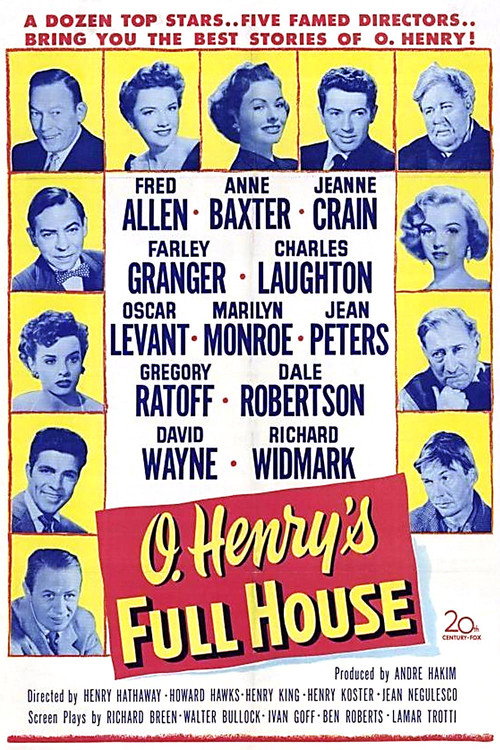 O. Henry's Full House poster