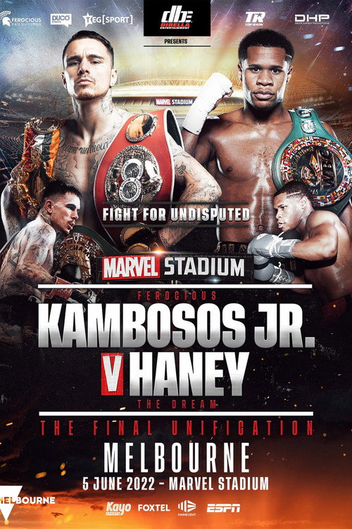 George Kambosos Jr. vs. Devin Haney poster