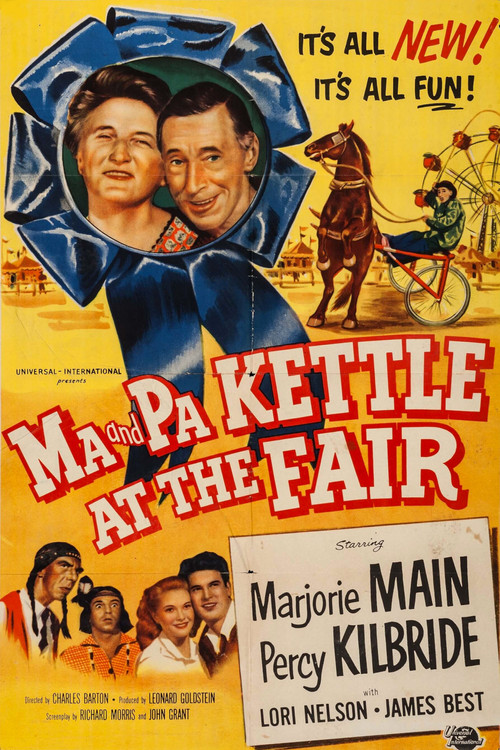 Ma and Pa Kettle at the Fair poster