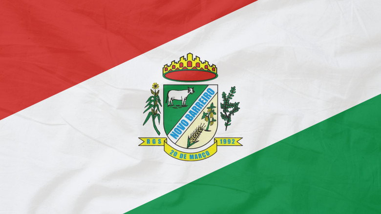 Símbolos Municipais: Hino, Brasão e Bandeira - Historiando em Novo Barreiro still 1