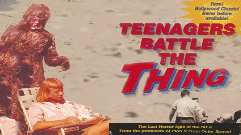 Teenagers Battle the Thing still 3