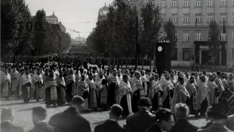Funeral of King Alexander still 1