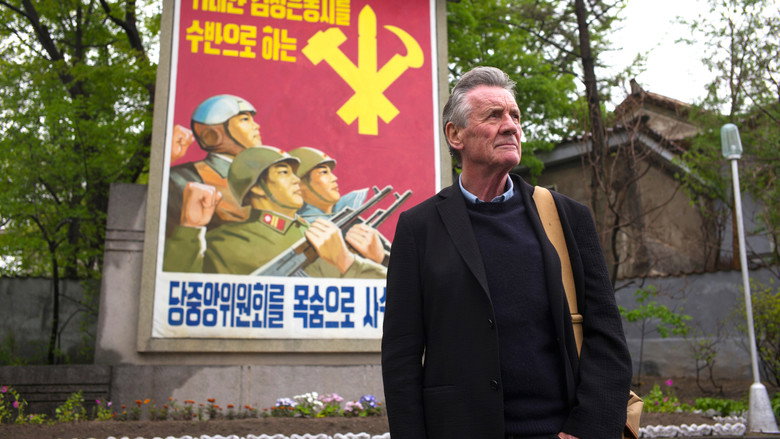 Michael Palin in North Korea still 1