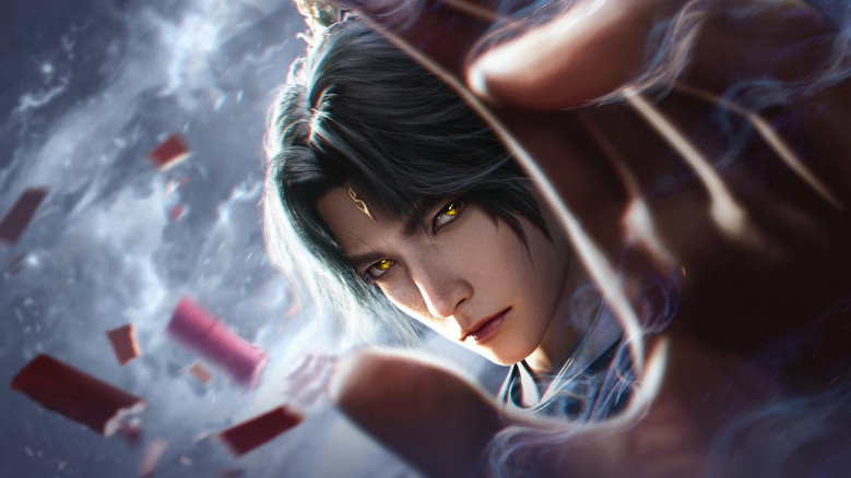 Shrounding the Heavens Movie: Fighting Against Wang Teng with Copper Coffin still 1