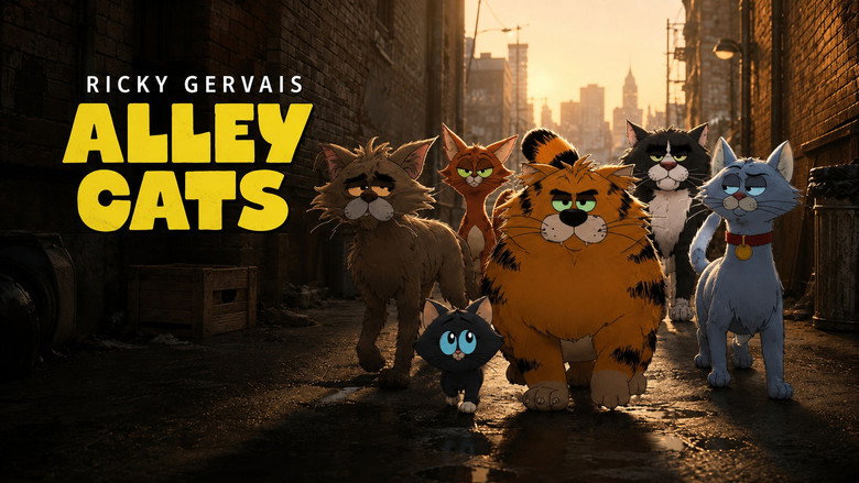 Ricky Gervais Alley Cats still 6