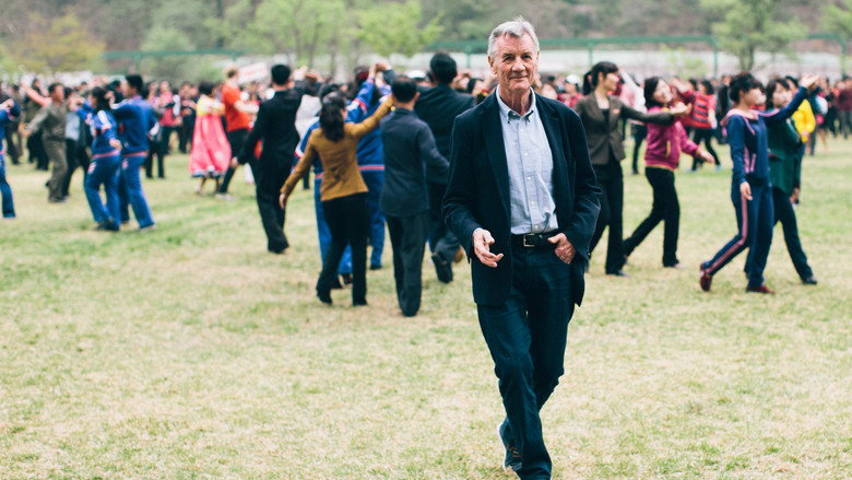Michael Palin in North Korea still 4